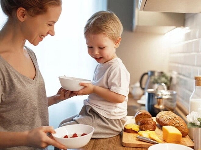 Alimentos energéticos para tus hijos