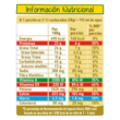 Tabla Nutricional Nido Forticrece